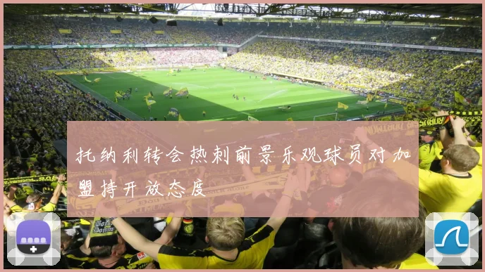 托纳利转会热刺前景乐观球员对加盟持开放态度
